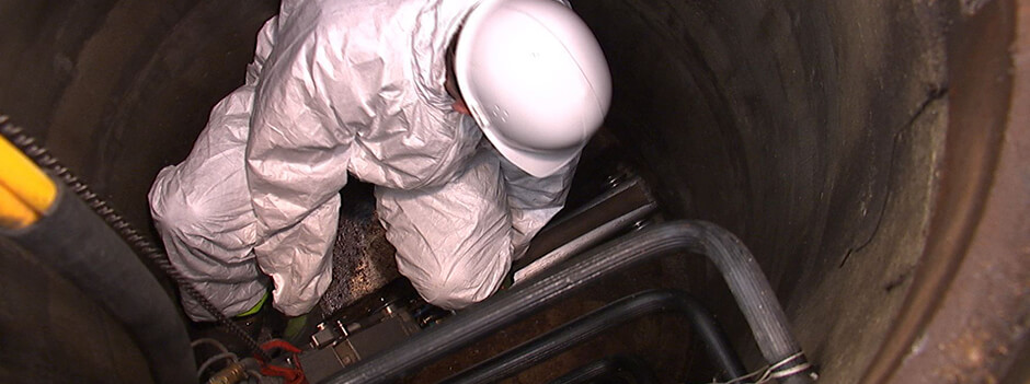 KUTERO beliefert Kanalsanierer unter anderem auch mit bewährten Artikeln zum Arbeitsschutz.